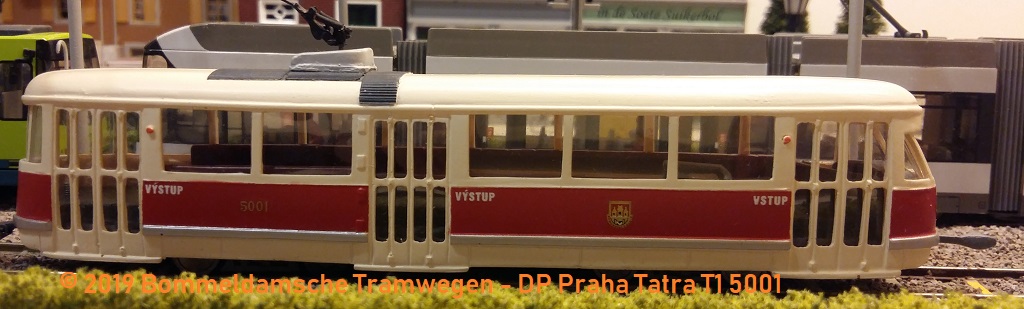DP Praha Tatra T1 5001