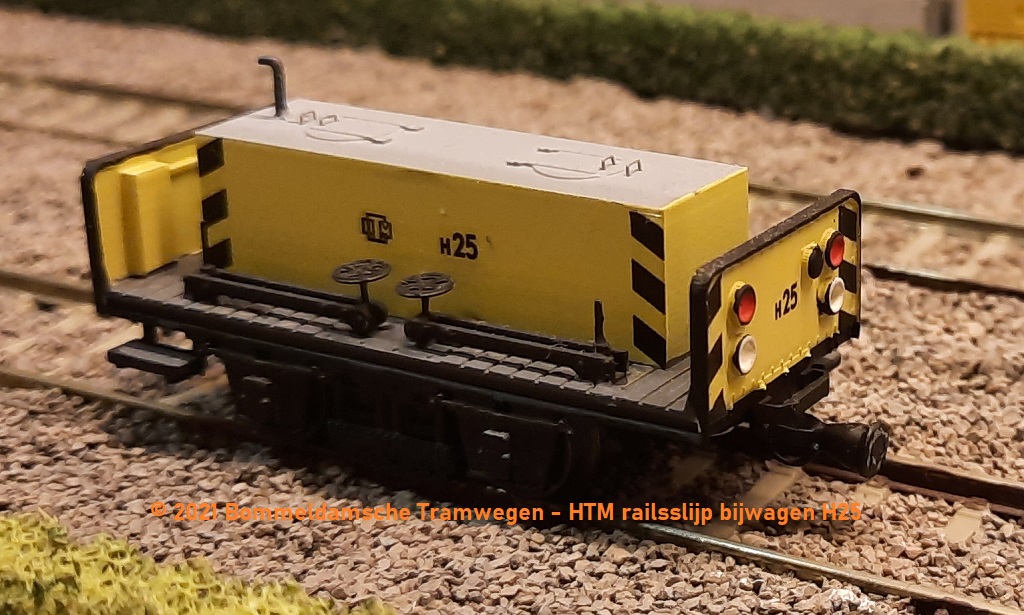 HTM Railsslijpbijwagen H25 by WeKraTrams